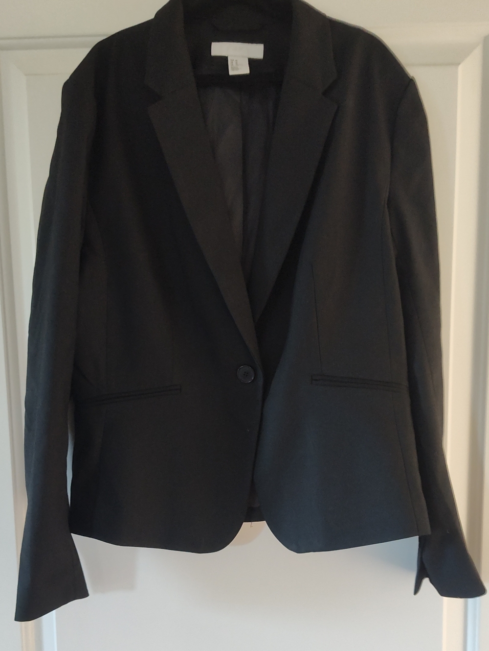 H&M Black Single-Button Women's Blazer